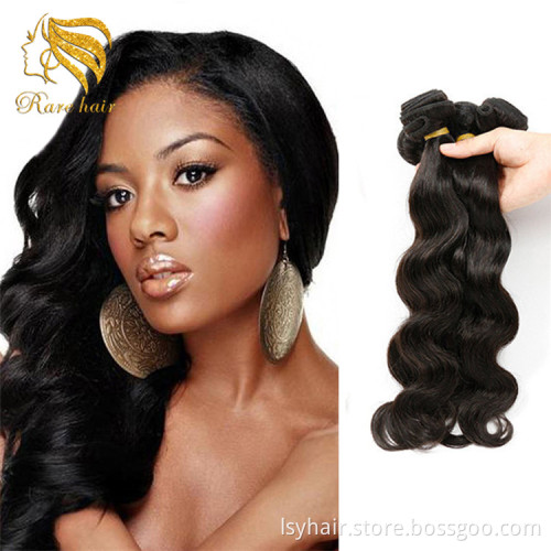 LSY Wholesale Good Selling 100% Unprocessed High Quality Brazilian Virgin Remy Hair Human Hair Hair WEAVING Body Wave ALL Colors